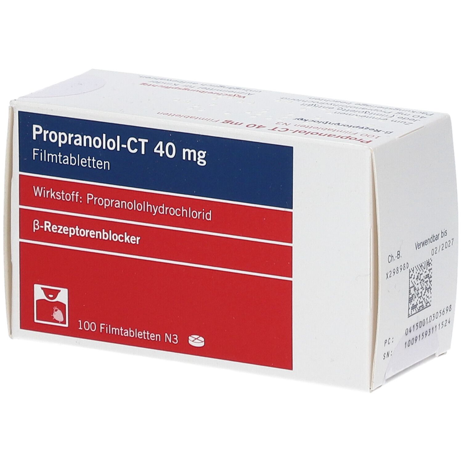 propranolol 40mg original