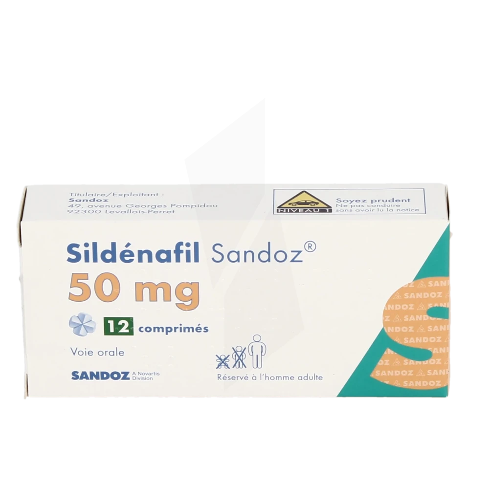 Sildénafil 50mg