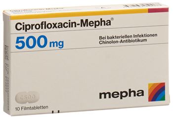 Ciprofloxacin 250 mg iv