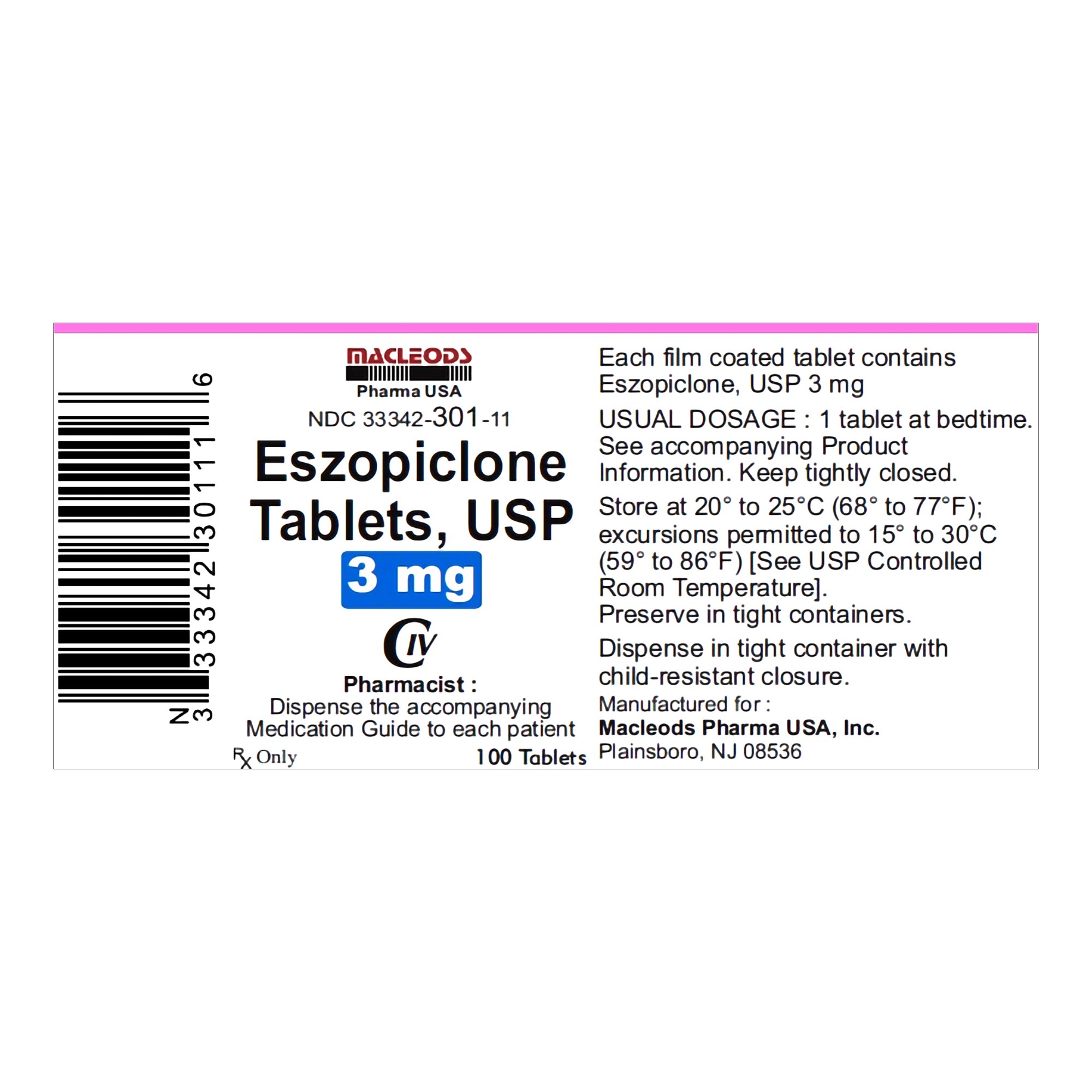 acheter eszopiclone