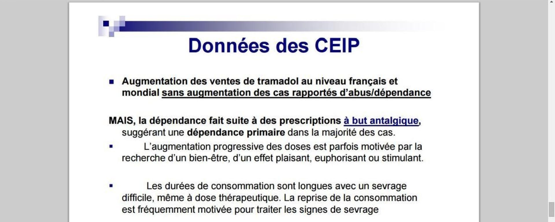 Posologie du tramadol 50mg