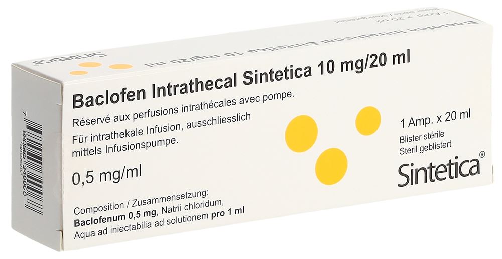 Baclofène acheter