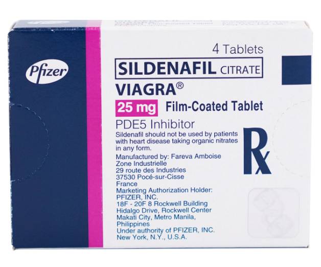 Viagra 25 Mg Sildenafil Citrate
