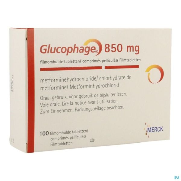 Glucophage prix