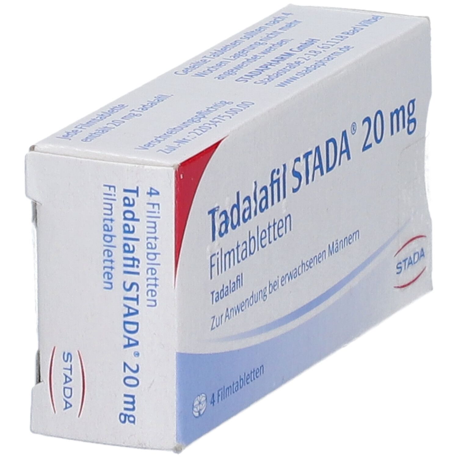 Tadalafil 20mg (12 filmtbl. stada)