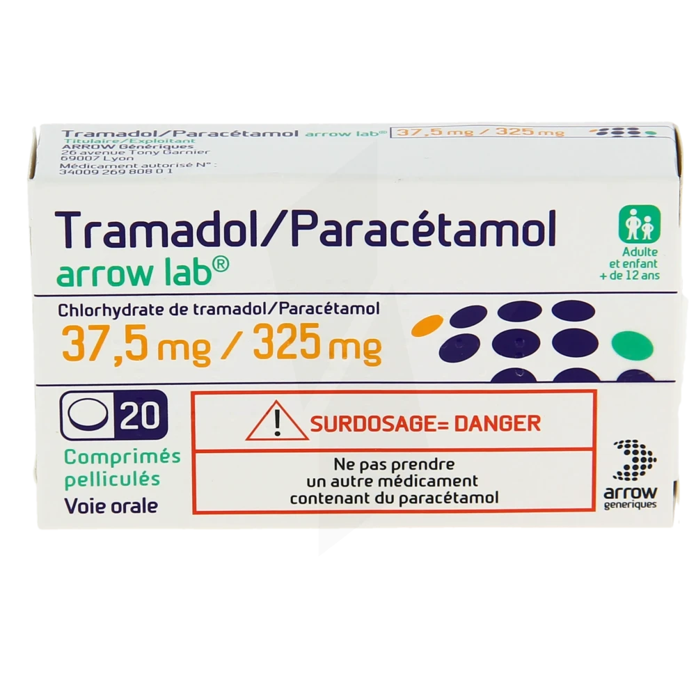 Générique tramadol paracétamol