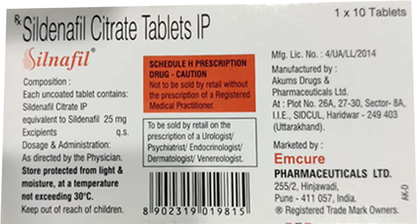 sildenafil 25mg x 30ml