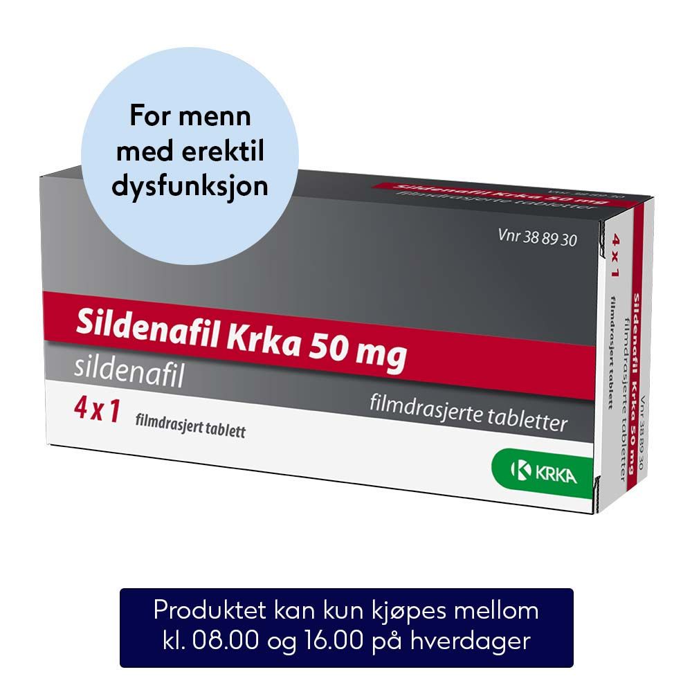 Sildenafil krka 50 mg