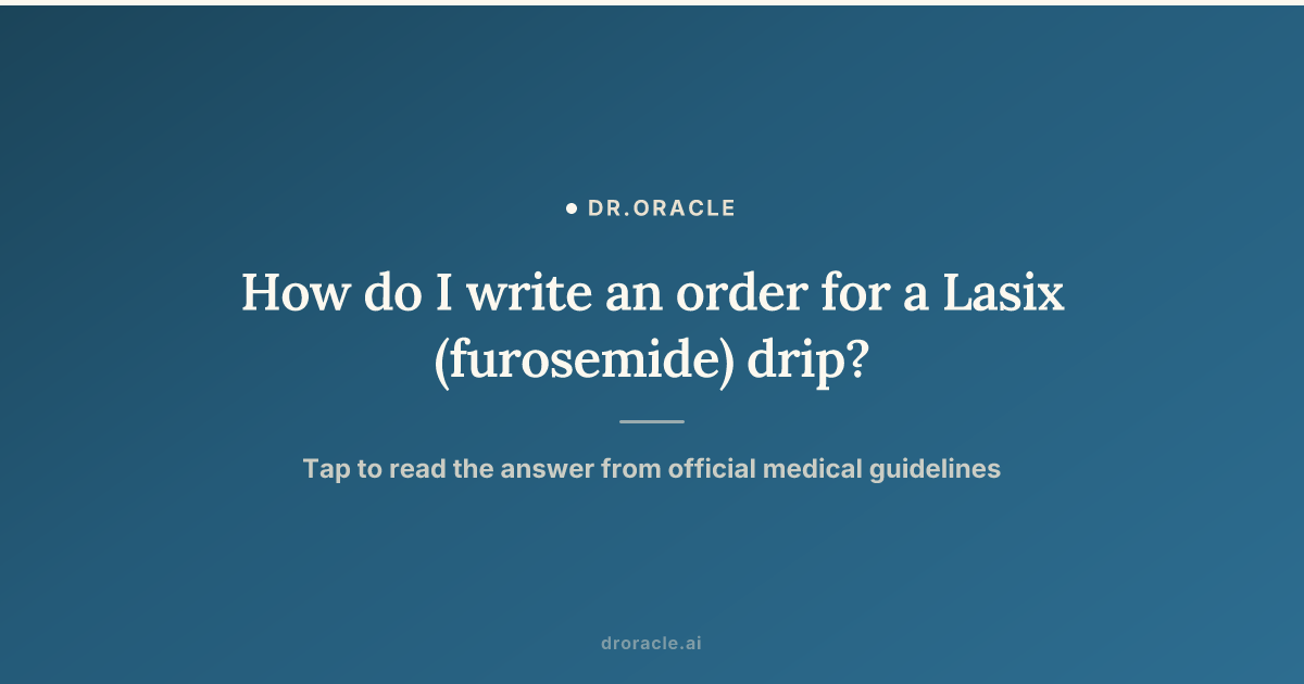 ordre furosemide