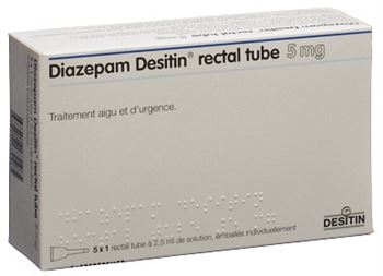 Diazepam de 5 mg o 10 mg