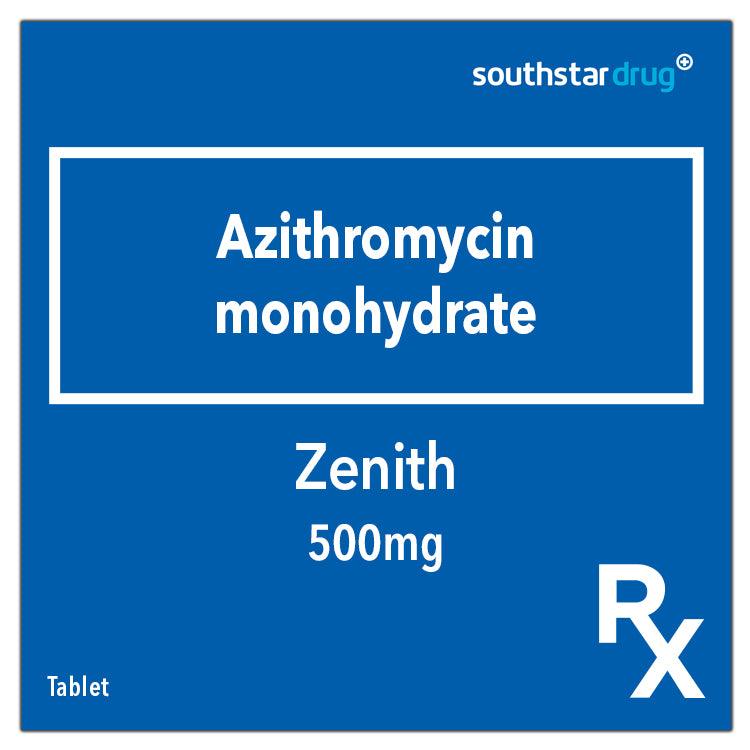 azithromycin 500mg zenith
