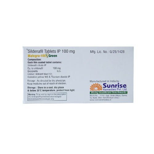 Malegra Pro 100 Mg