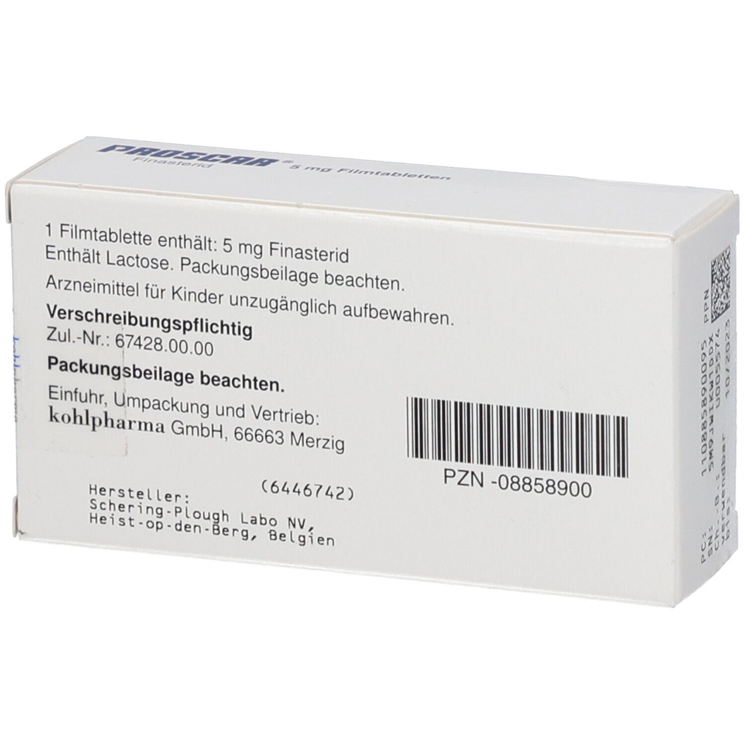 Precio De Proscar 5 Mg