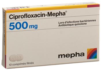 ciprofloxacin 500 mg en francais