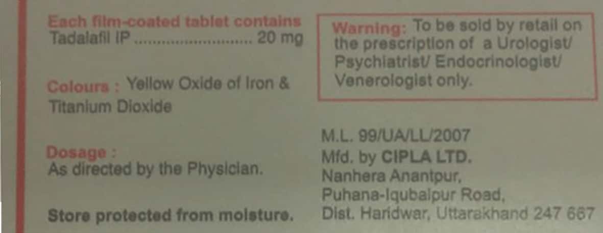 Tadacip 10mg