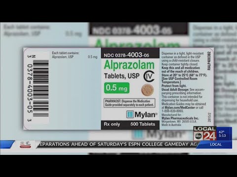 Alprazolam mylan generique