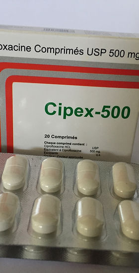 20 ciprofloxacin 500mg