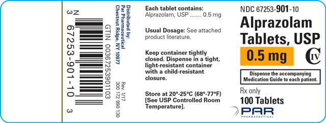 alprazolam 0.5 mg en la noche