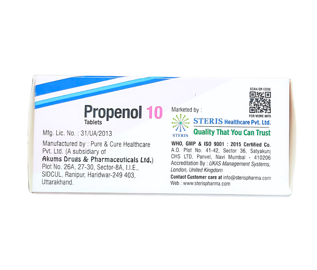 propranolol 10 mg nl