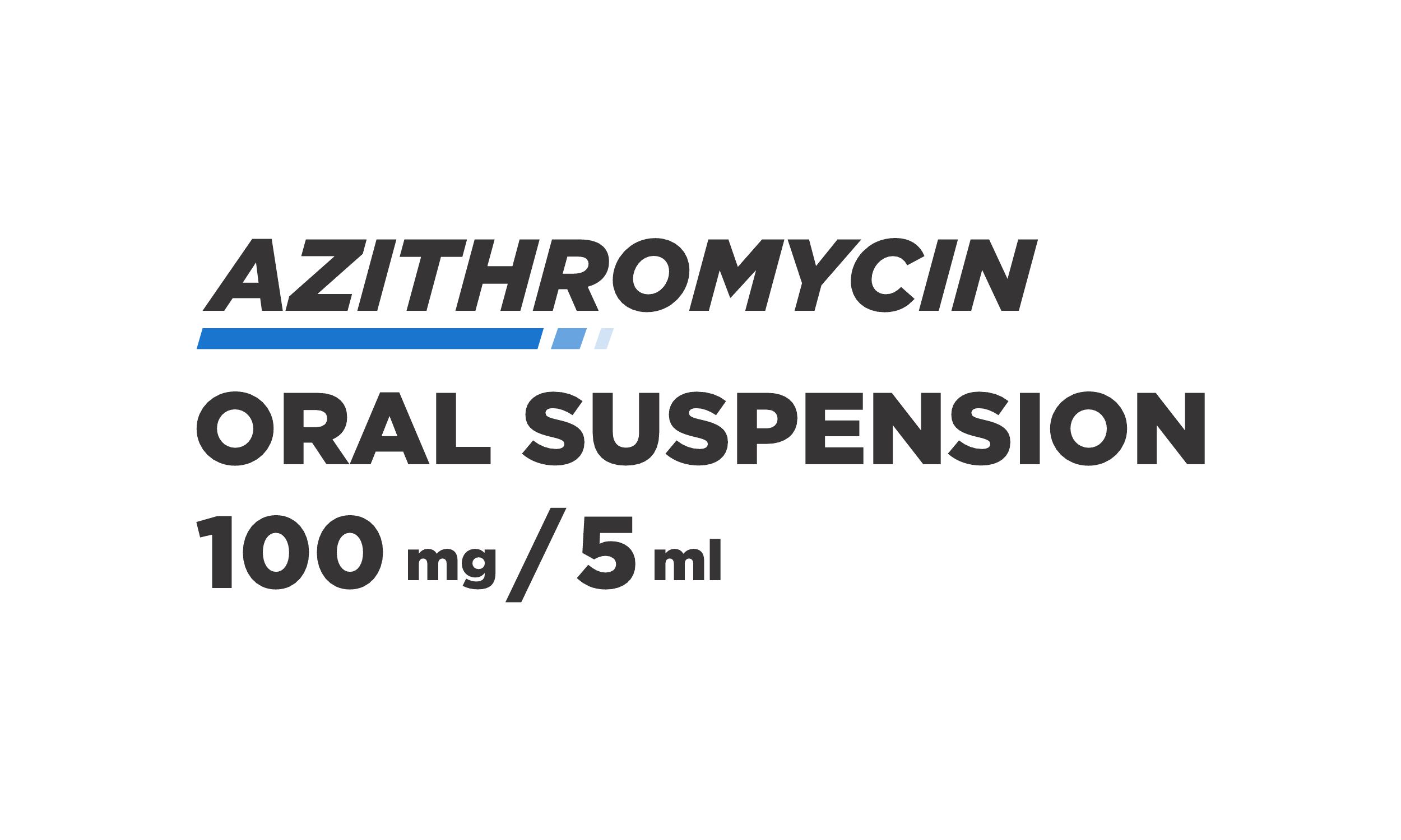 Azithromycin 100 mg per 5 ml