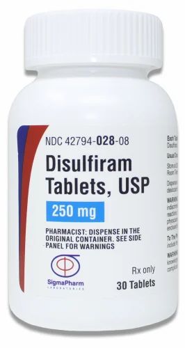 Disulfiram de 250 mg