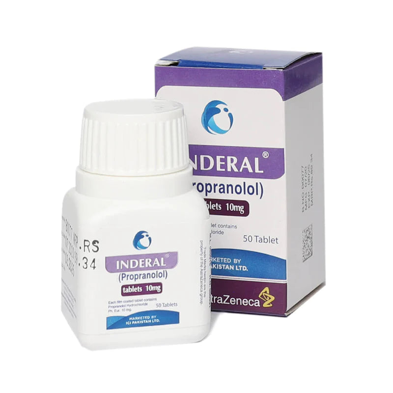 Inderal 10mg 50tab