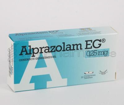 Alprazolam 0.25 mg prix