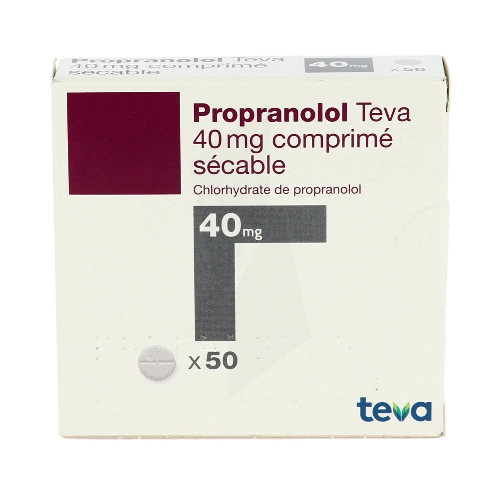 commander du propranolol en ligne
