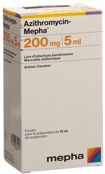 Azithromycin 100 mg/5 ml
