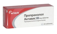 coût propranolol