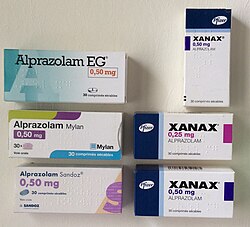 Alprazolam generique