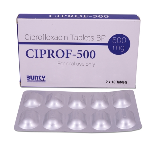ciprofloxacin 2 x 500 mg