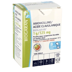 Acheter amoxicilline 1g