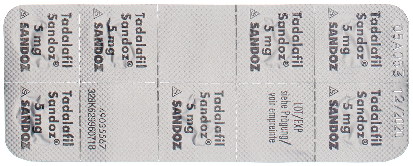 Tadalafil 5mg Sandoz