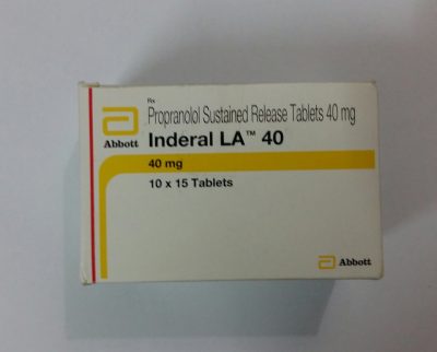 Inderal de 20 mg