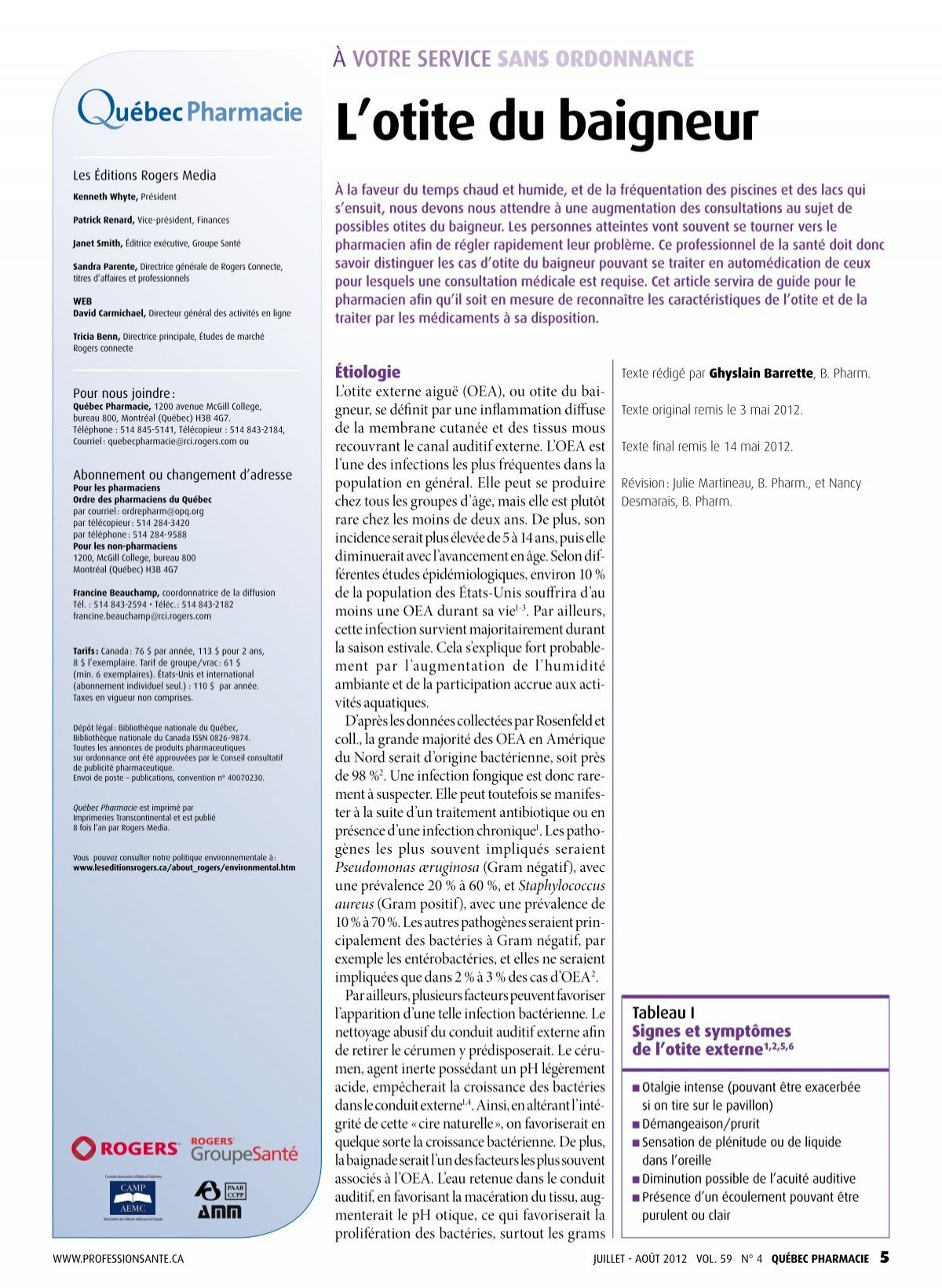 Amoxicilline otite sans ordonnance