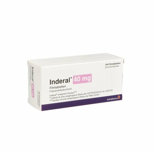 prix propranolol 40 mg