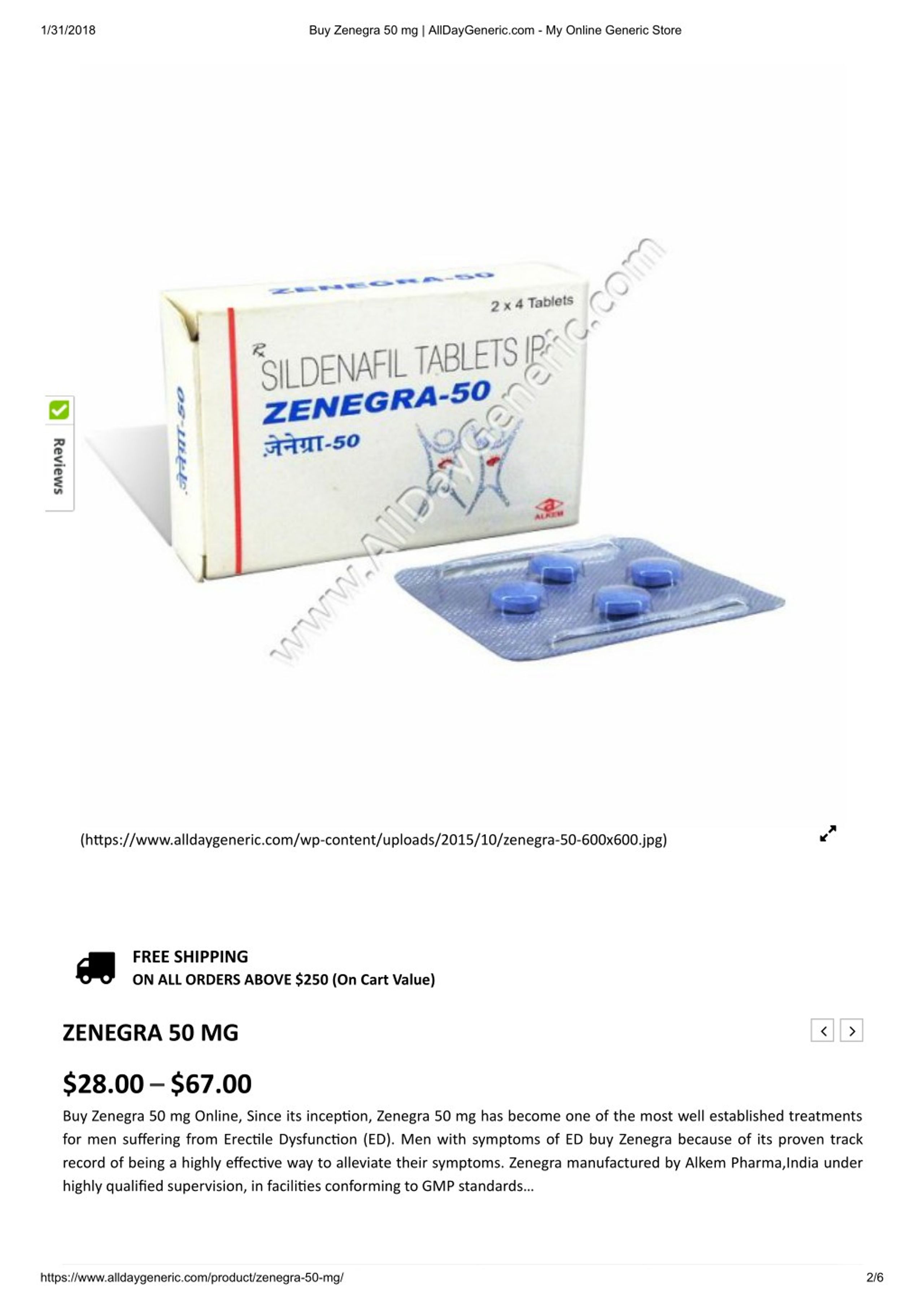 Zenegra acheter online