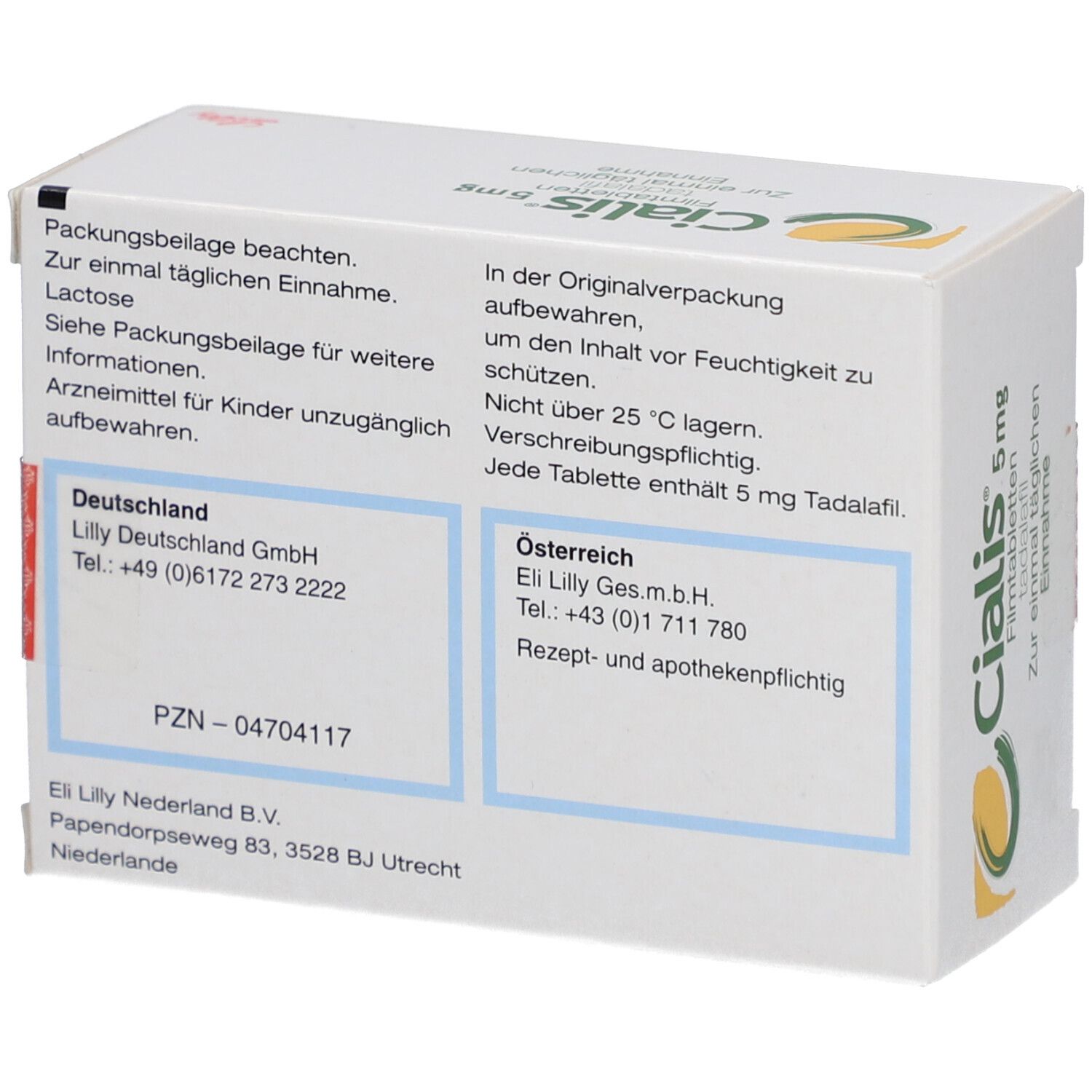 Cialis 5mg cpr 28