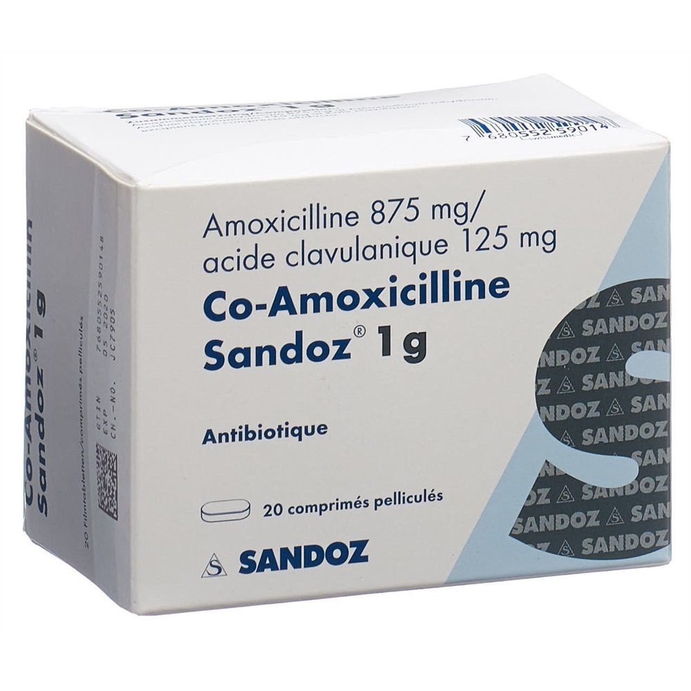 Pilule antibiotique amoxicilline