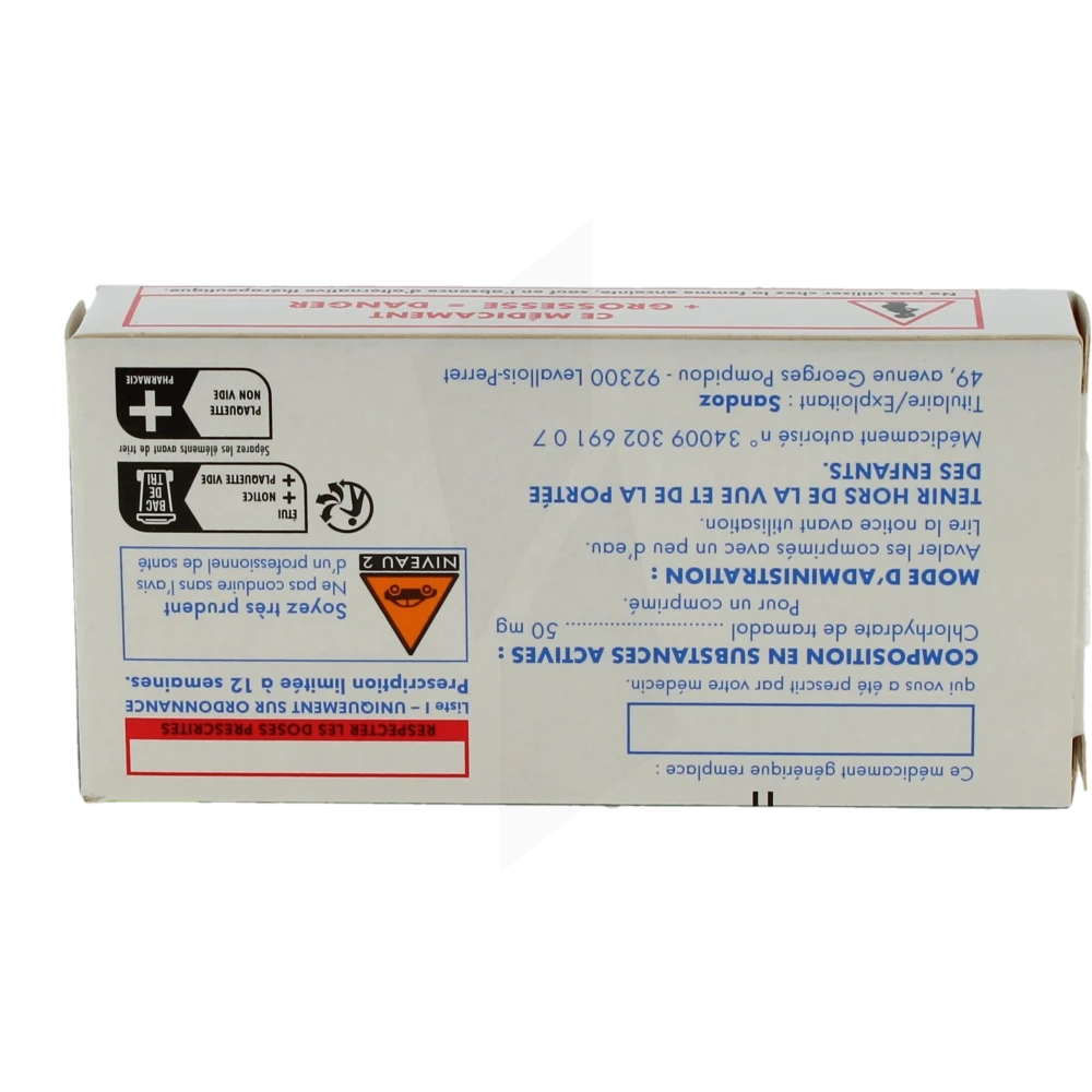 Acheter Du Tramadol Générique