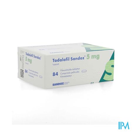 Tadalafil 5mg Boite De 84