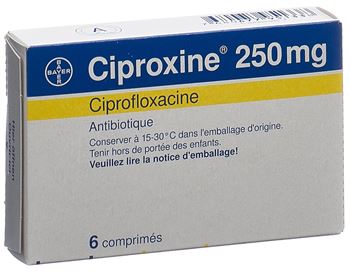 Ciprofloxacin 250 mg bnf