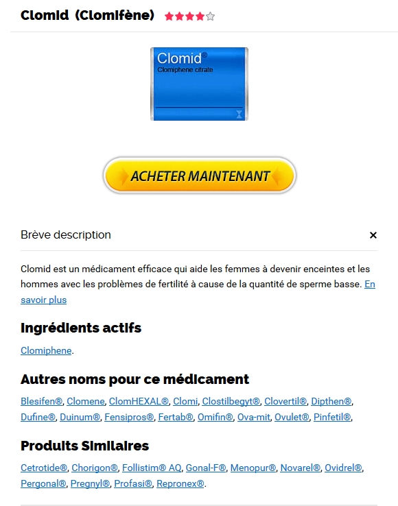 Acheter du clomid en ligne