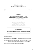 acheter du zolpidem en ligne