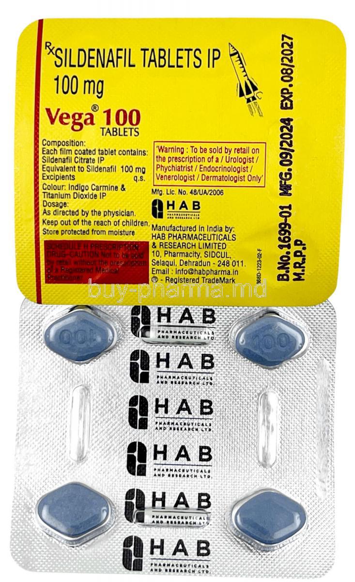 Vega Sildenafil 130 Mg