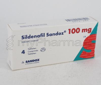 Sildenafil 100 mg prix belgique