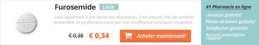 Acheter lasix 40 sans ordonnance