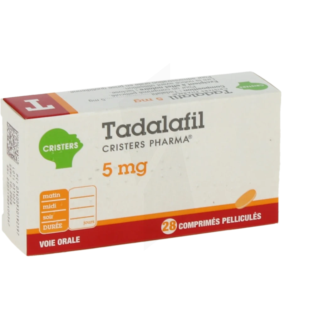 Tadalafil 5 Mg En Ligne