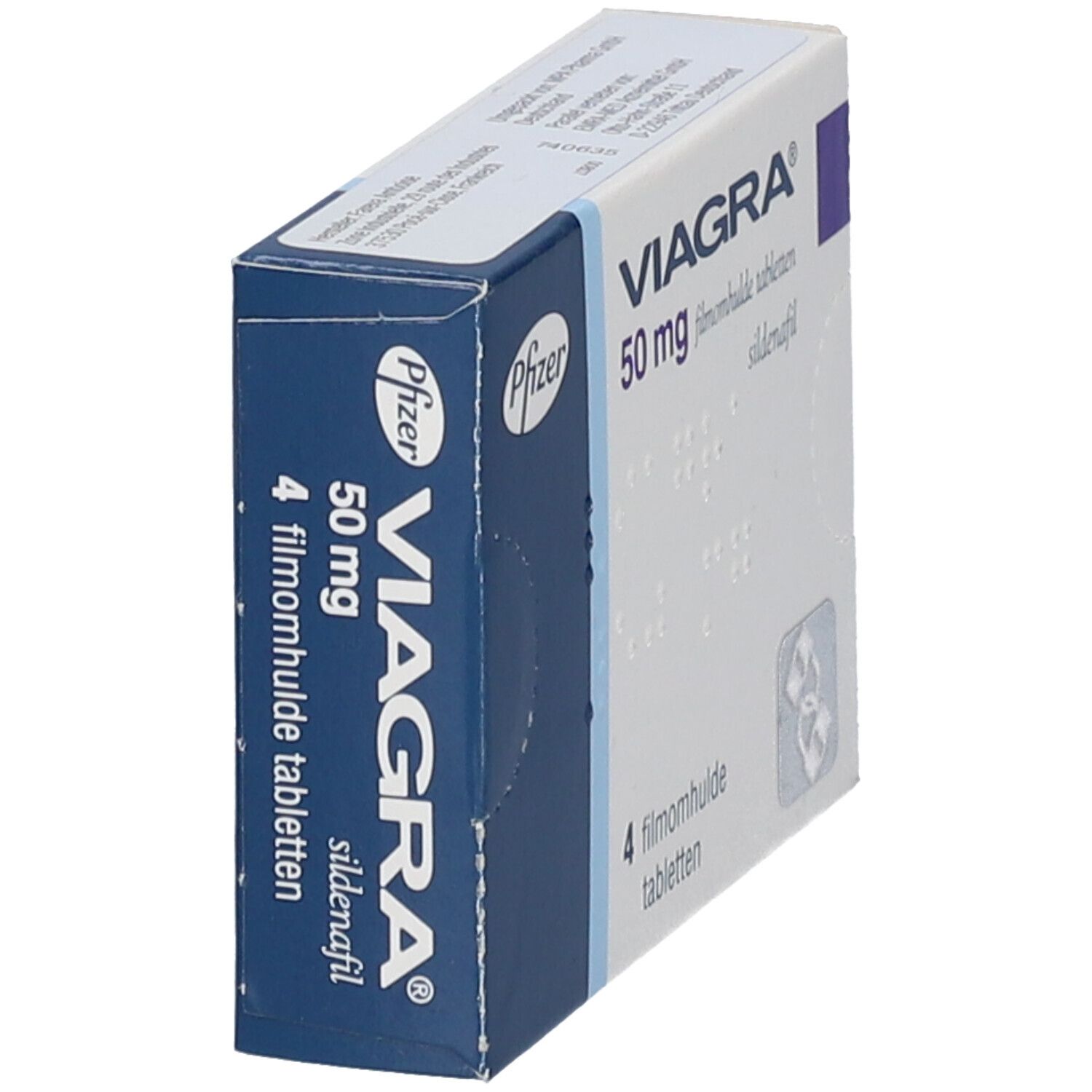 Viagra 50 Mg X 4 Tabletas